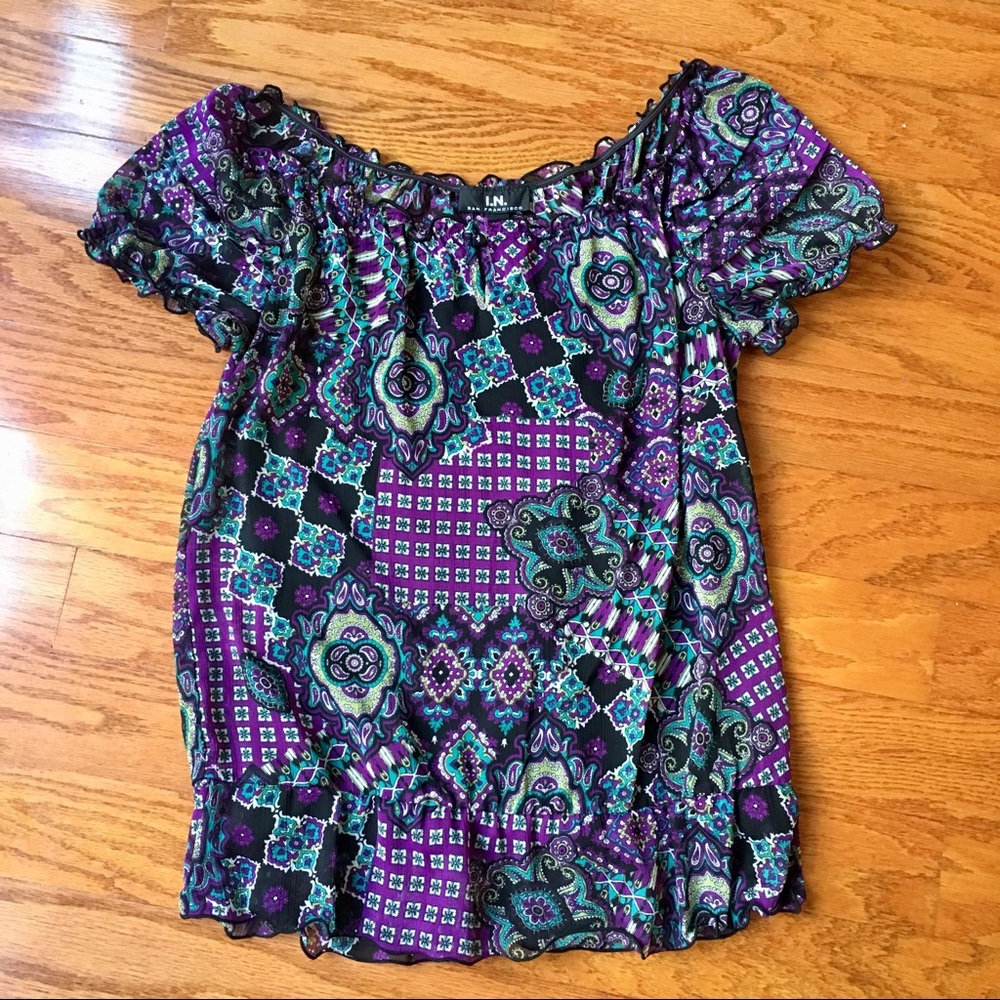 I. N. San Francisco Women’s  medium top  w/cami
